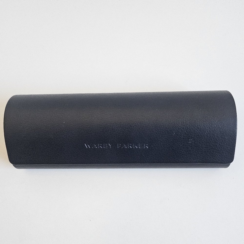 Warby Parker Magnetic Eyeglass Blue Hard Case